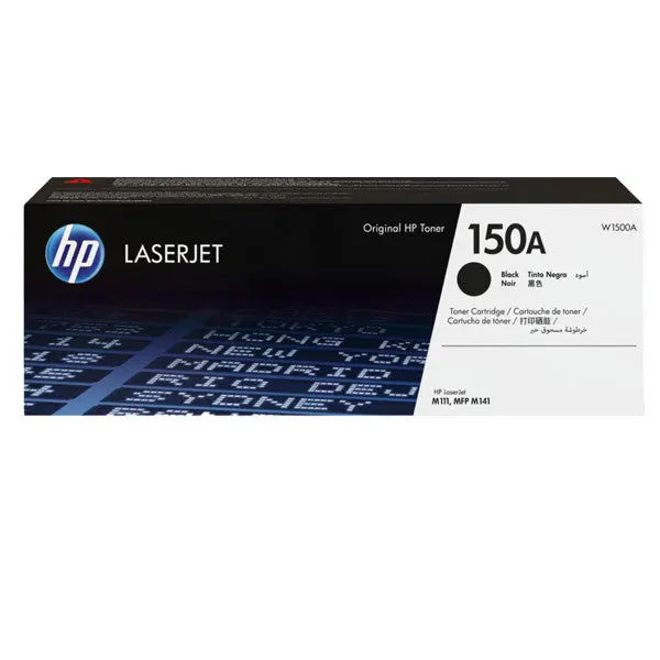 HP 150A Black Original LaserJet Toner Cartridge, W1500A Quality Printers