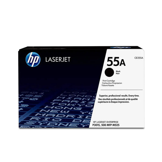 HP 55A Black Original LaserJet Toner Cartridge, CE255A  (0 reviews) Quality Printers