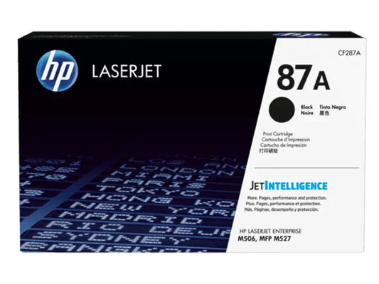 HP 87A Black LaserJet Toner Cartridge, CF287A Quality Printers