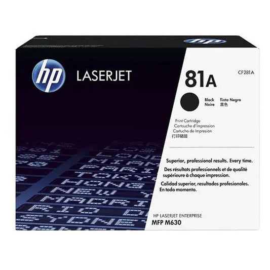 HP 81A Black Original LaserJet Toner Cartridge Quality Printers