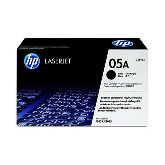 HP 05A Black Original LaserJet Toner Cartridge, CE505A  (0 reviews) Quality Printers