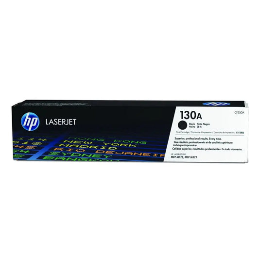 HP 130A Black Original LaserJet Toner Cartridge, CF350A Quality Printers